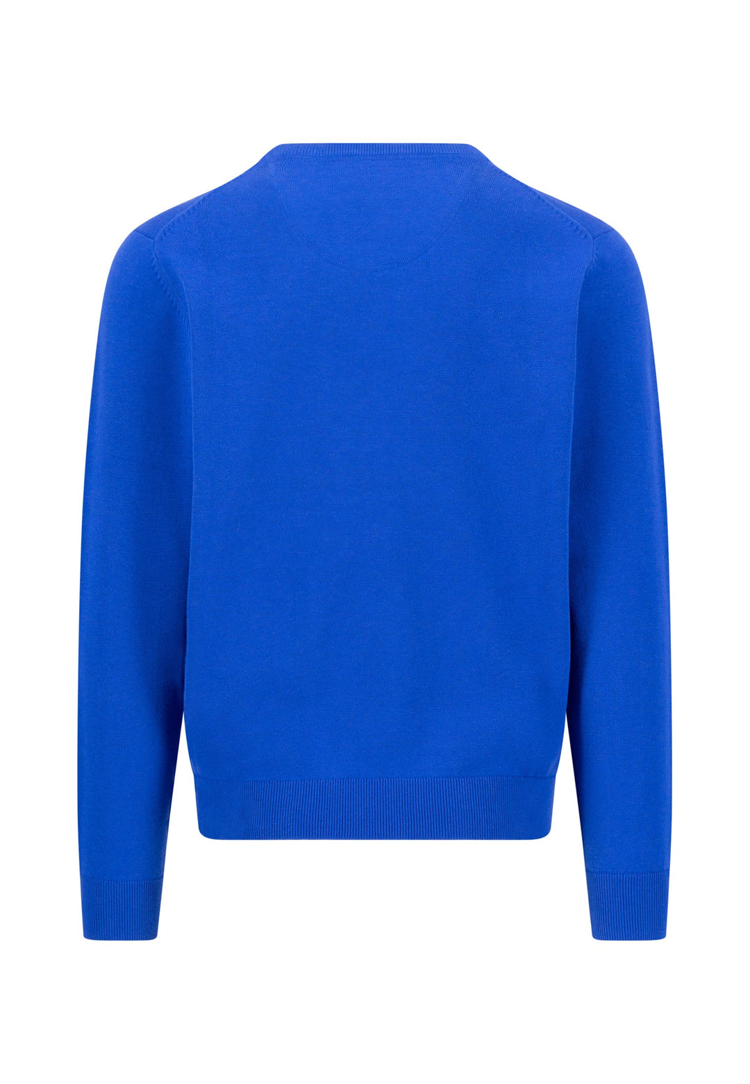 FYNCH FATTON O-NECK KNITWEAR - COBALT BLUE