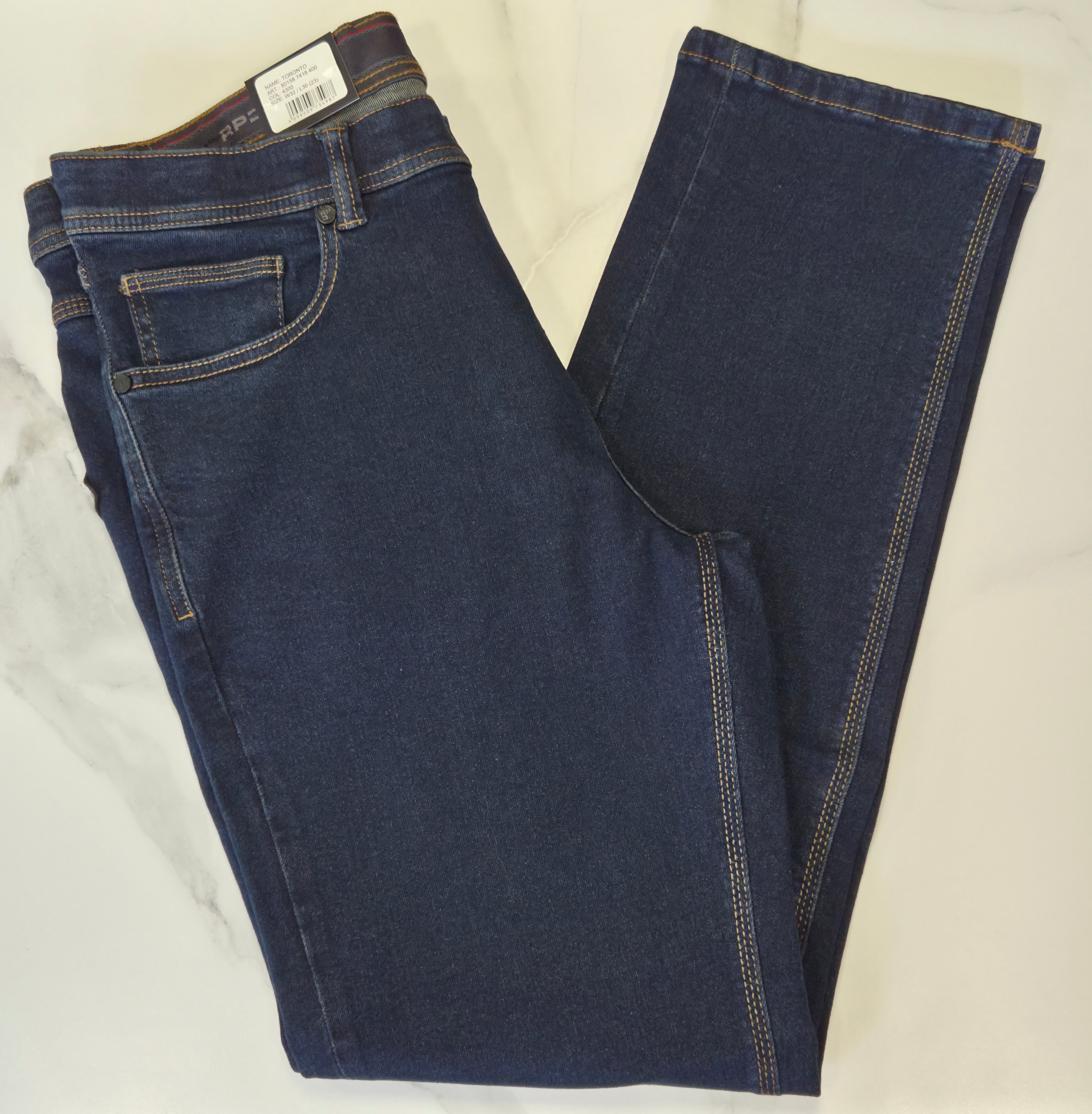 REDPOINT TORONTO 5 POCKET JEAN (4300) - DARK WASH