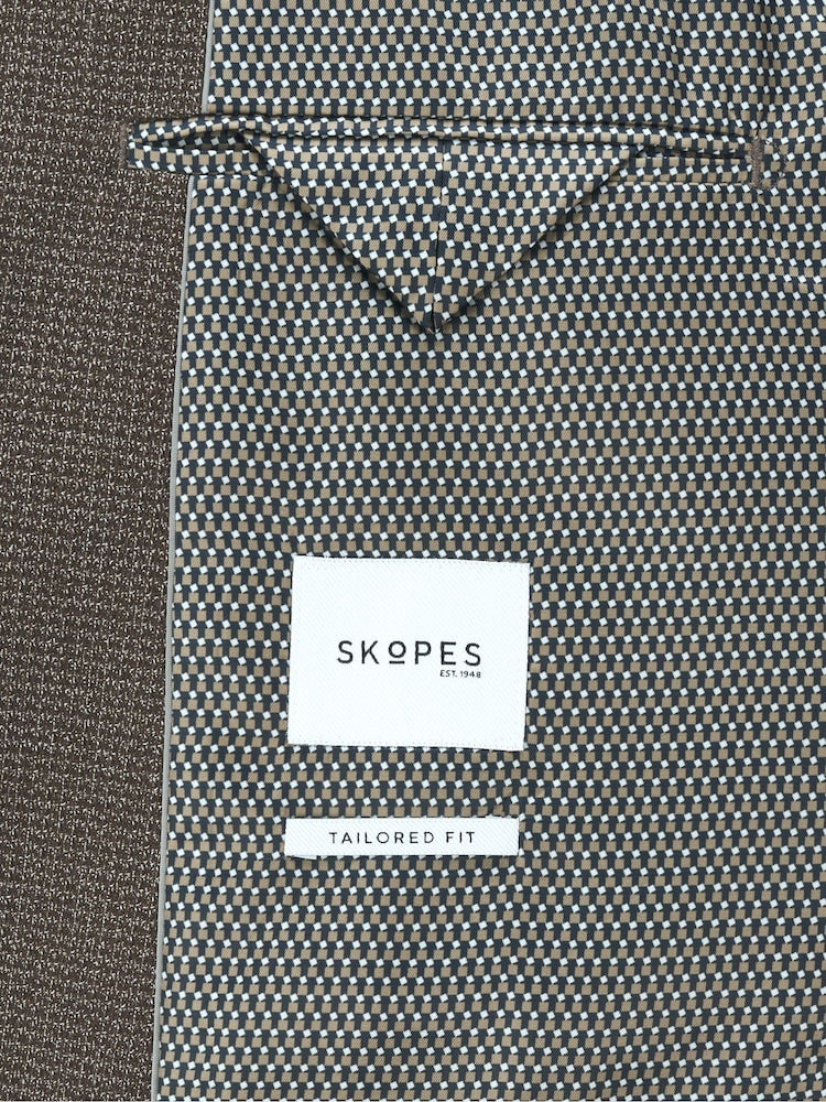 SKOPES BECKWITH BLAZER - COFFEE
