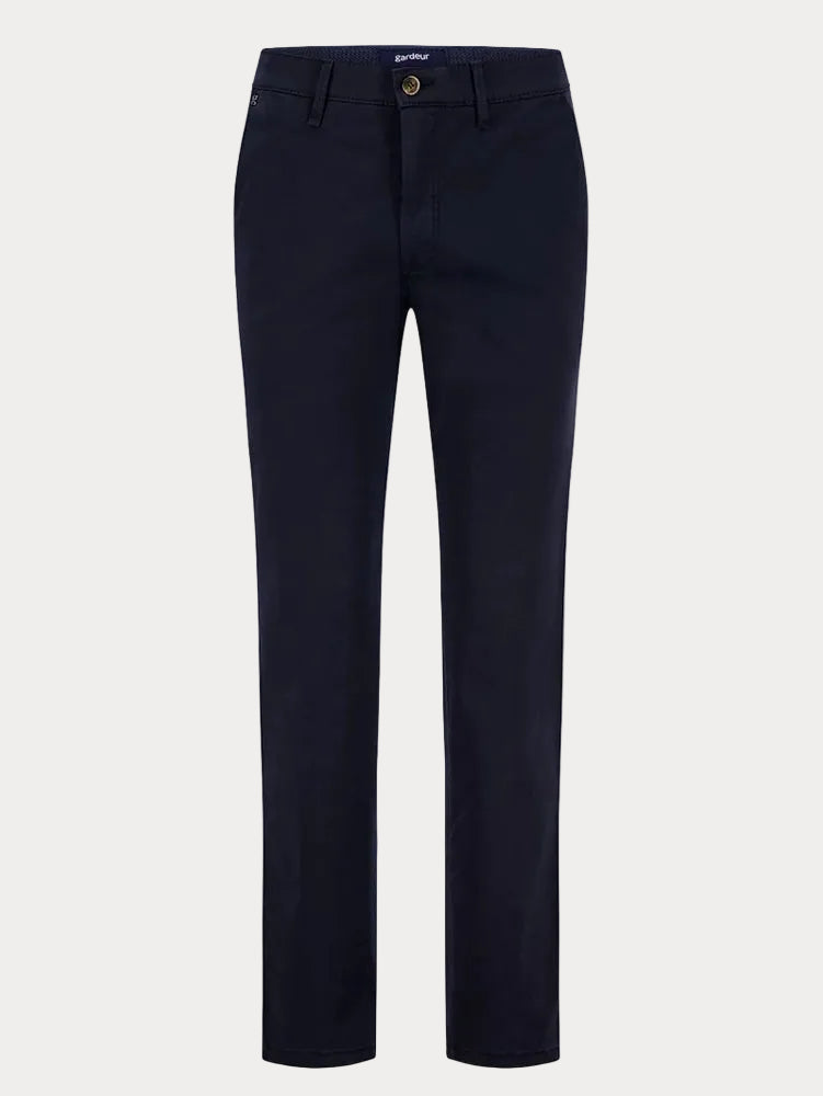 GARDEUR BENITO SLIM CHINO TROUSER (411363/1069) - NAVY