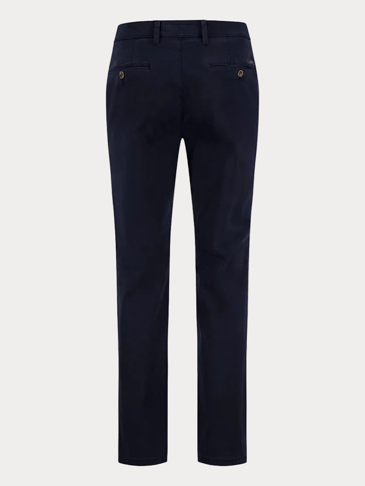 GARDEUR BENITO SLIM CHINO TROUSER (411363/1069) - NAVY