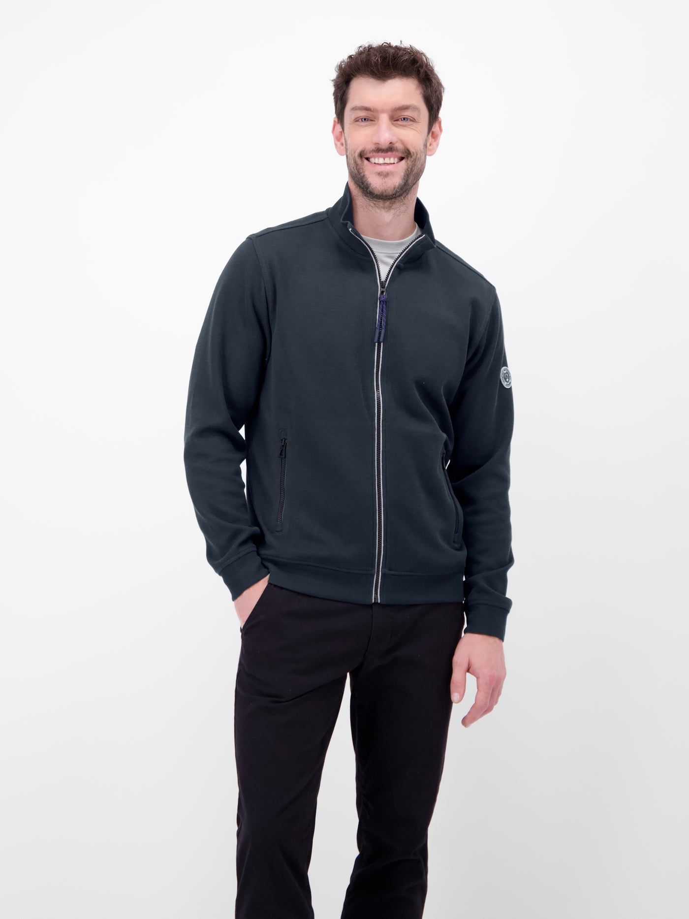 LERROS SELANIK FULL ZIP SWEATSHIRT - NAVY