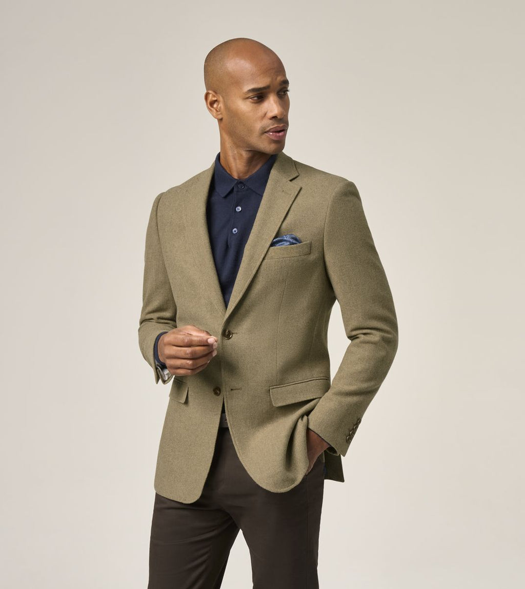SKOPES REINER TEXTURED BLAZER (MM4686) - SAGE