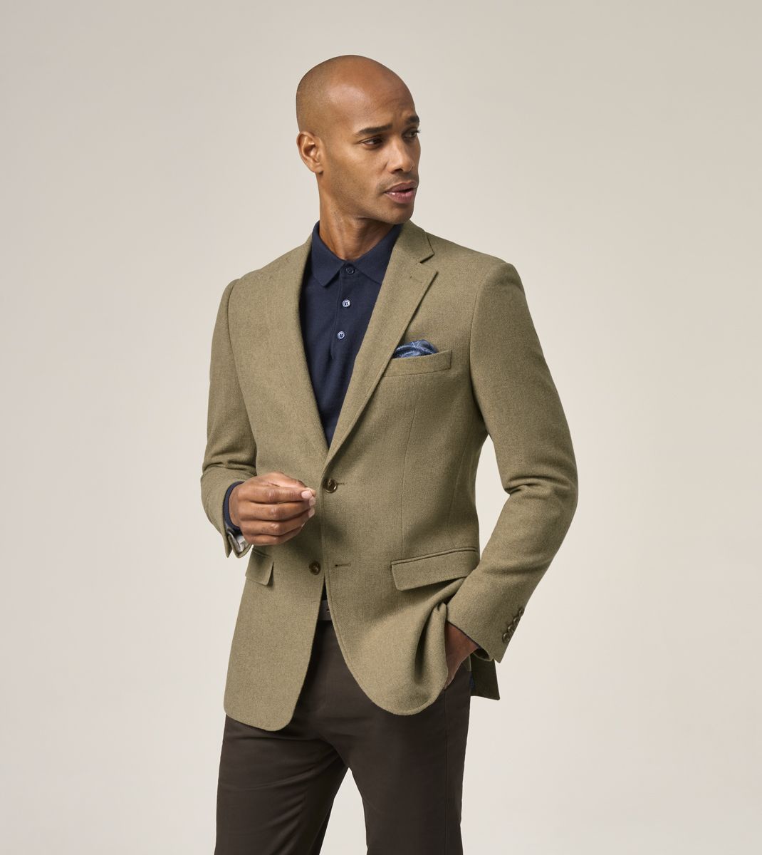 SKOPES REINER TEXTURED BLAZER (MM4686) - SAGE