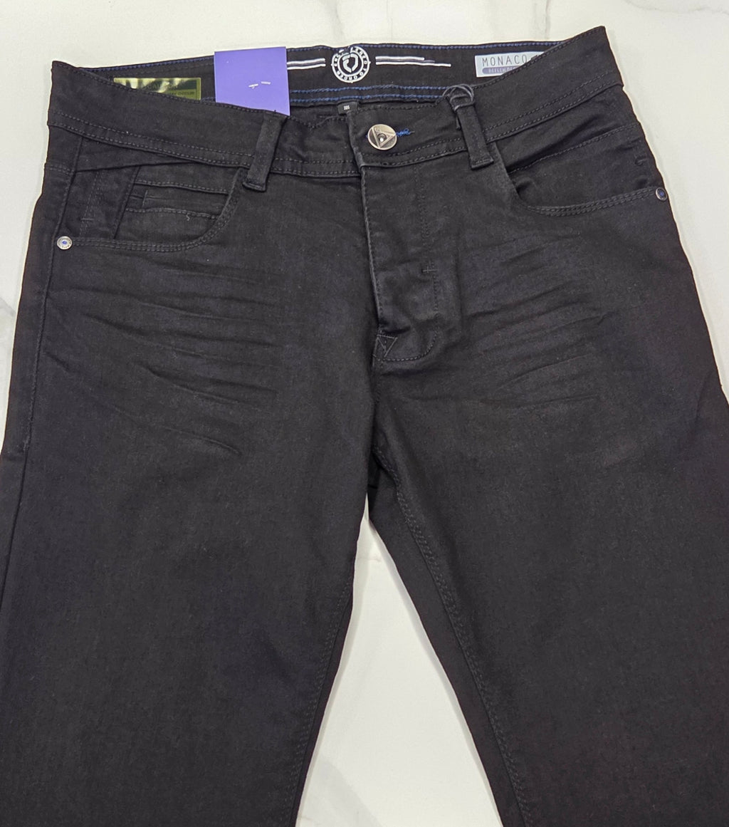 ETO DENIM HYPER STRETCH DENIMS (EM624) - BLACK