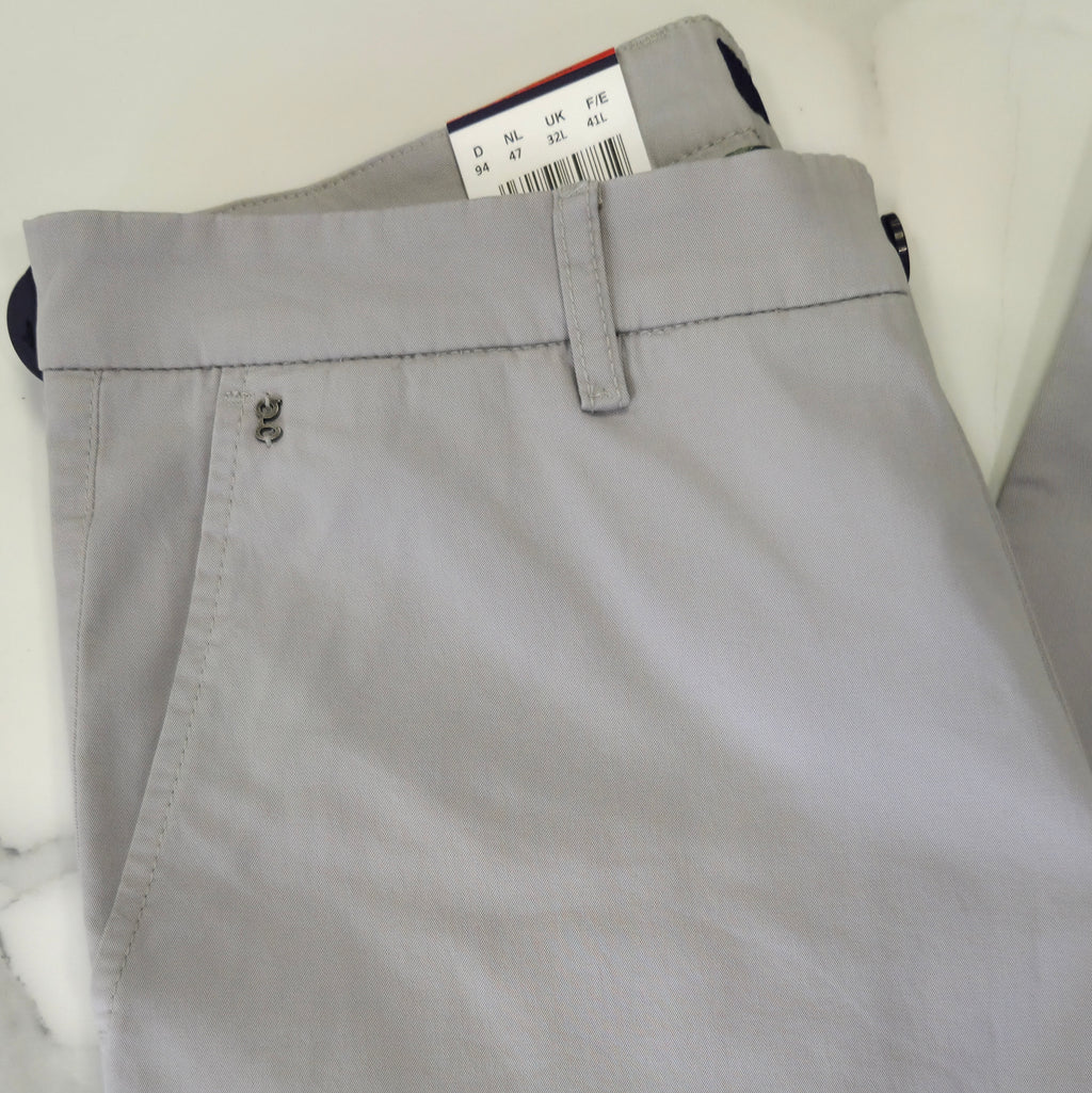 GARDEUR BONO SLIM CHINO TROUSER (412841/1092) - LIGHT GREY