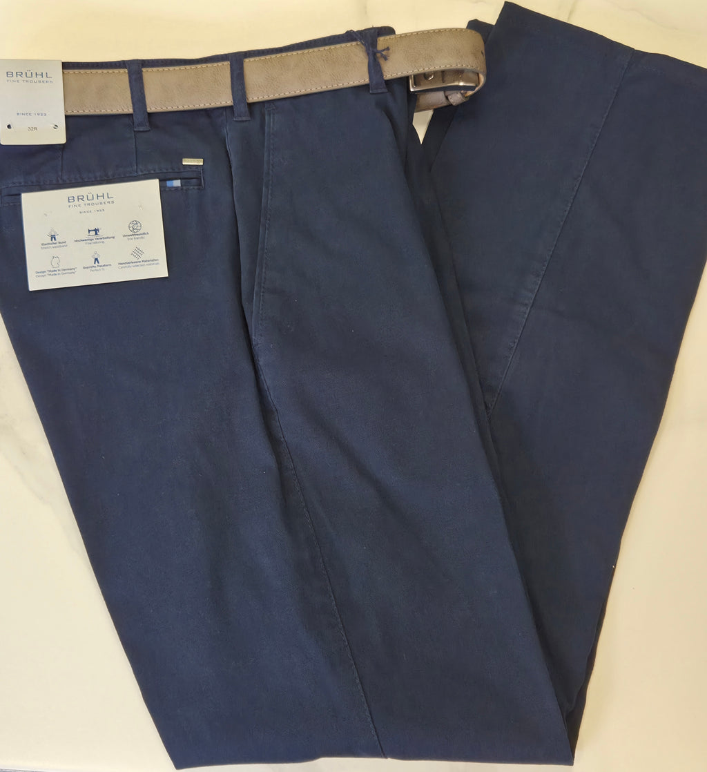 BRUHL PARMA B TROUSER (186480-092/690) - NAVY