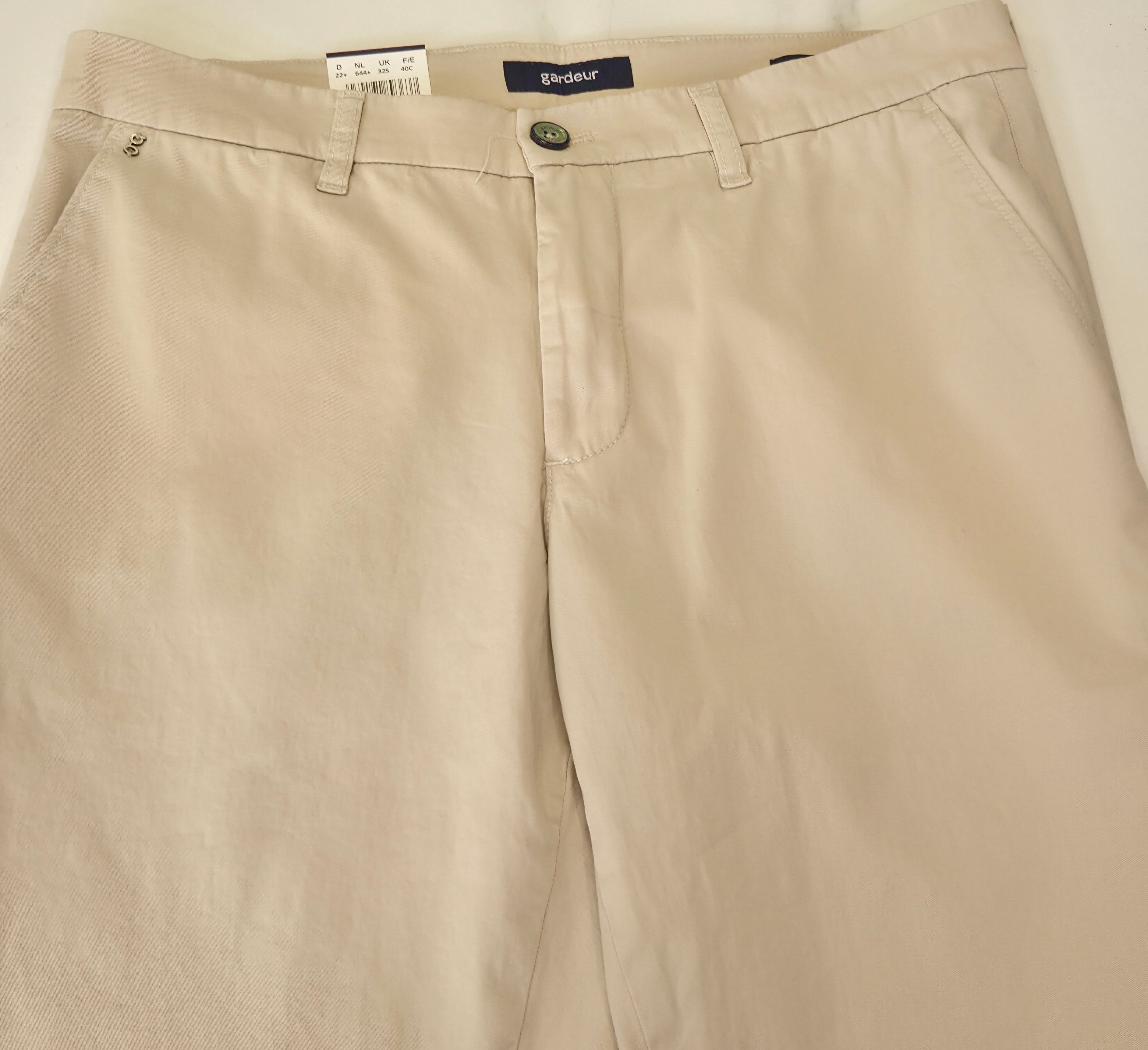 GARDEUR BONO SLIM CHINO TROUSER (412841/1016) - BEIGE