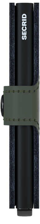 SECRID MINIWALLET MATTE - GREEN/BLACK