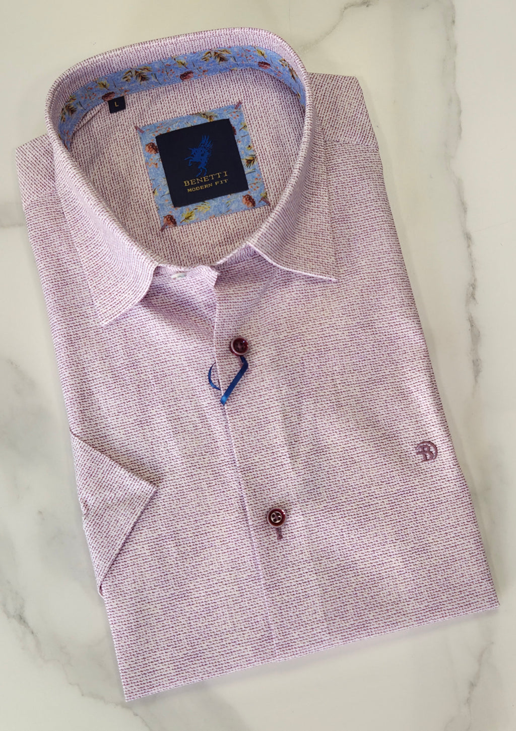 BENETTI KYLE S/S SHIRT - LILAC