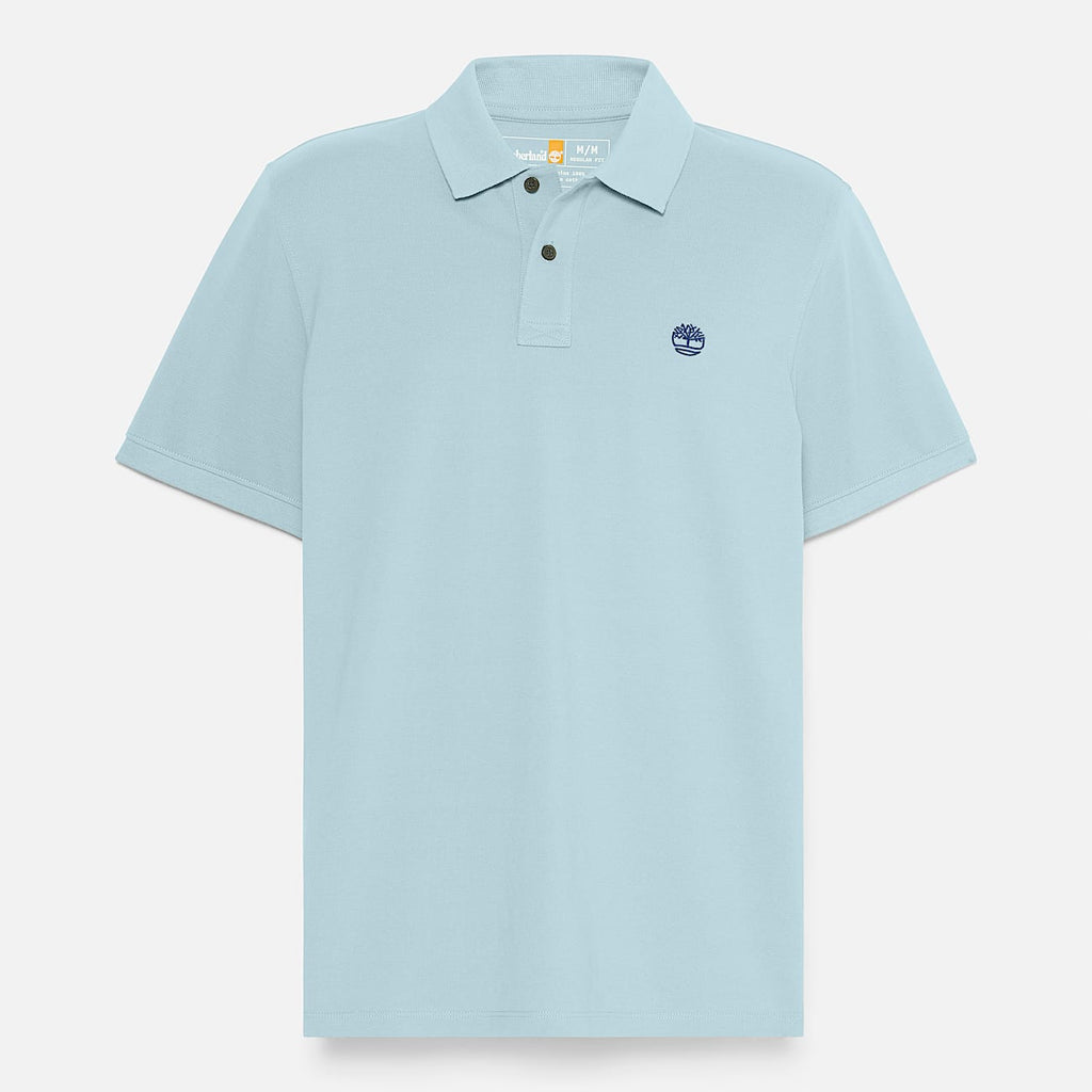 TIMBERLAND PIQUE POLO SHIRT (TB0A6VDP) - BLUE