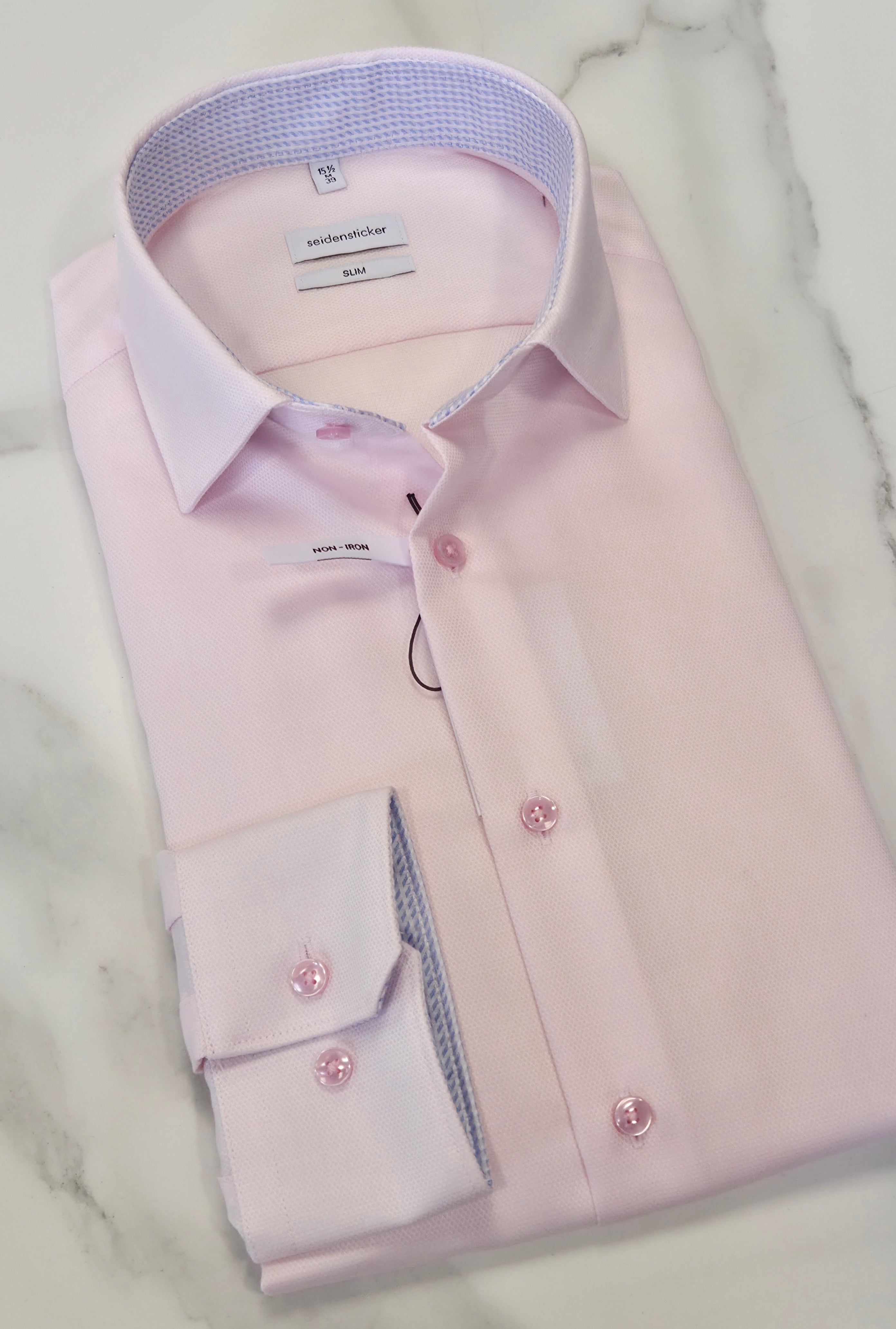 SEIDENSTICKET SLIM FIT L/S SHIRT (01.849981) - PINK