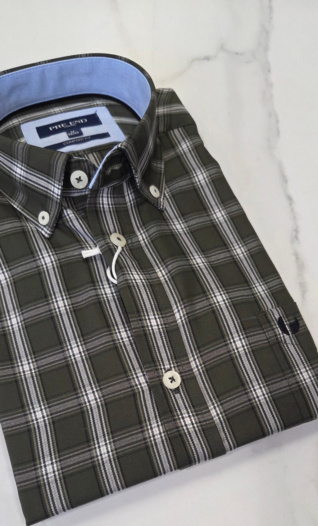 PRE END ROME L/S SHIRT - KHAKI