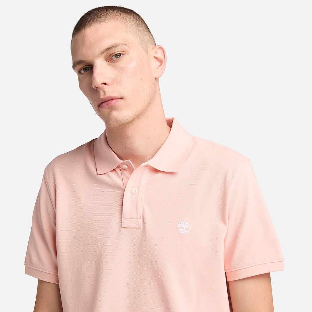 TIMBERLAND PIQUE POLO SHIRT (TB0A6VDP) - CORAL