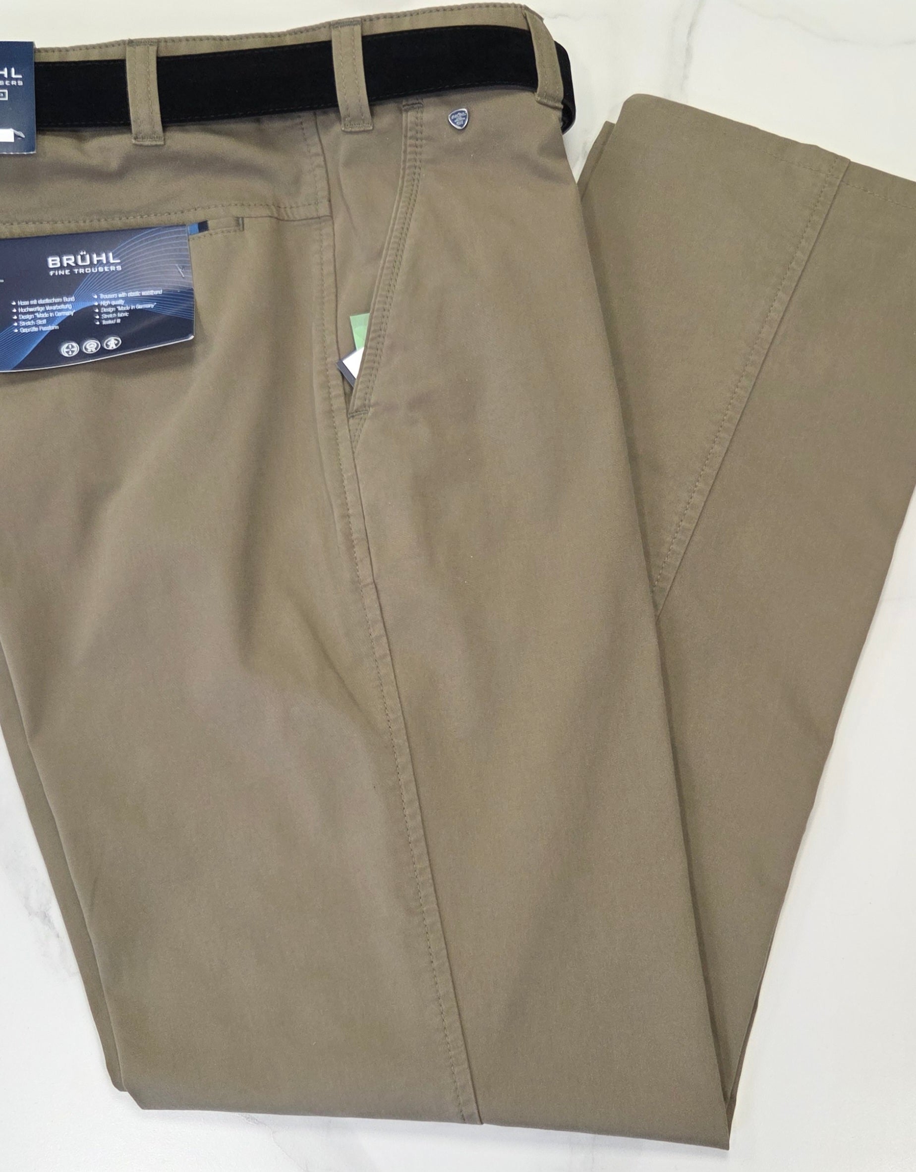 BRUHL CATANIA B TROUSERS (0373-184530-092/450) - GREEN