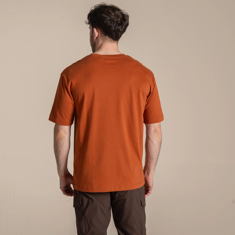 CRAGHOPPER LUCENT T-SHIRT - RUST