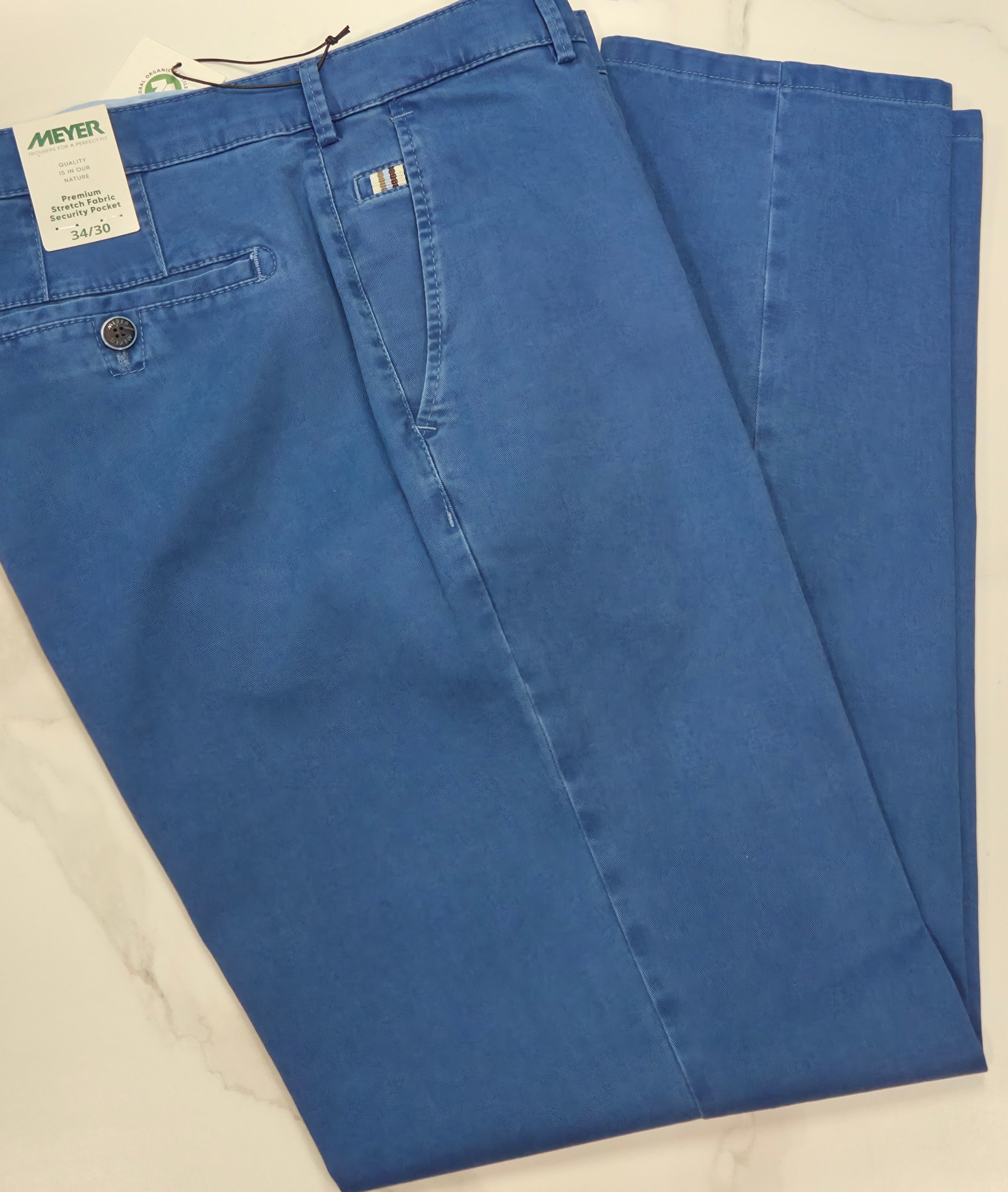 MEYER ROMA CHINO (2-5076/16) - BLUE