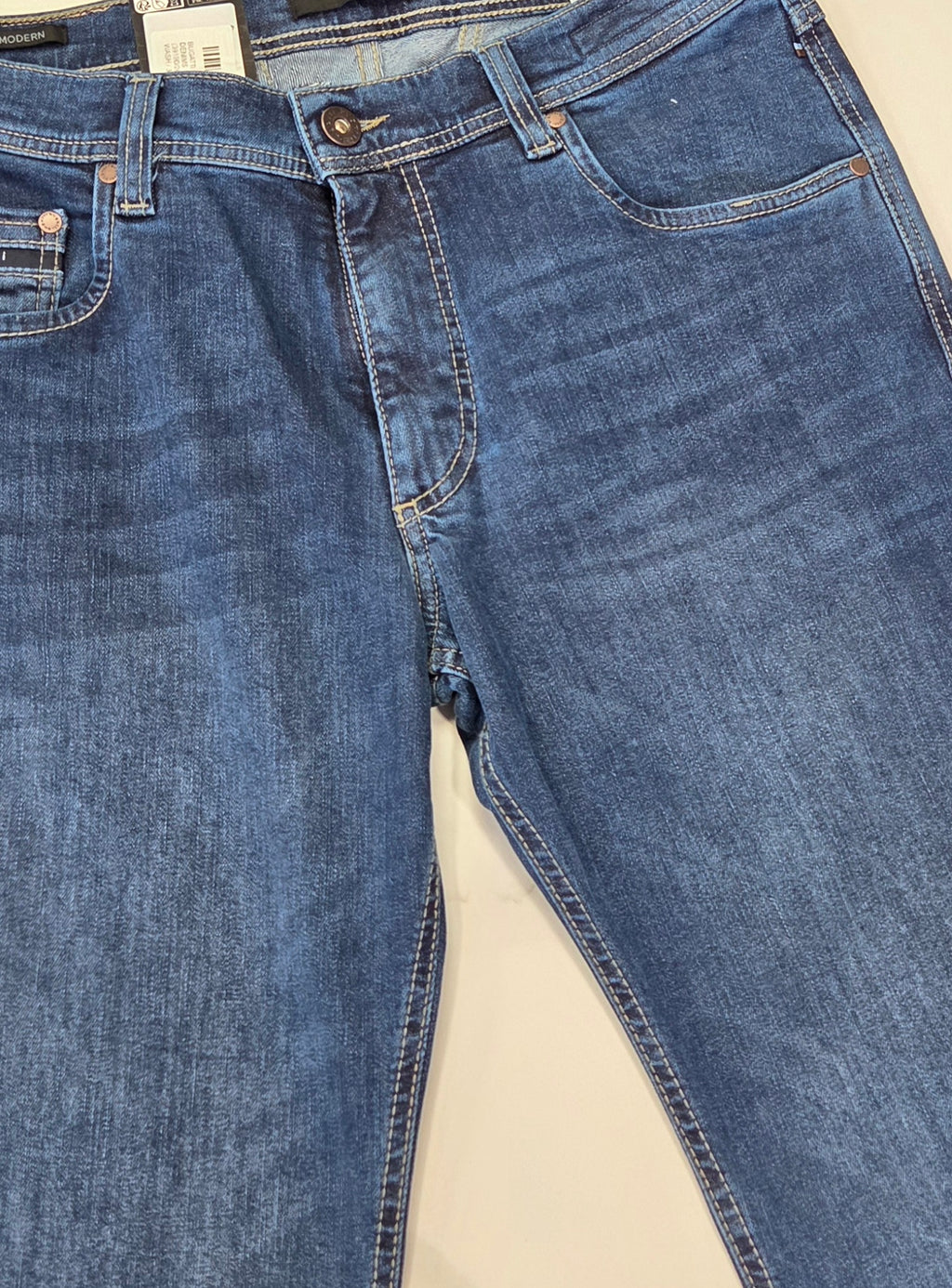 BUGATTI ATURO DENIMS (3919D/26612/344) - MID WASH
