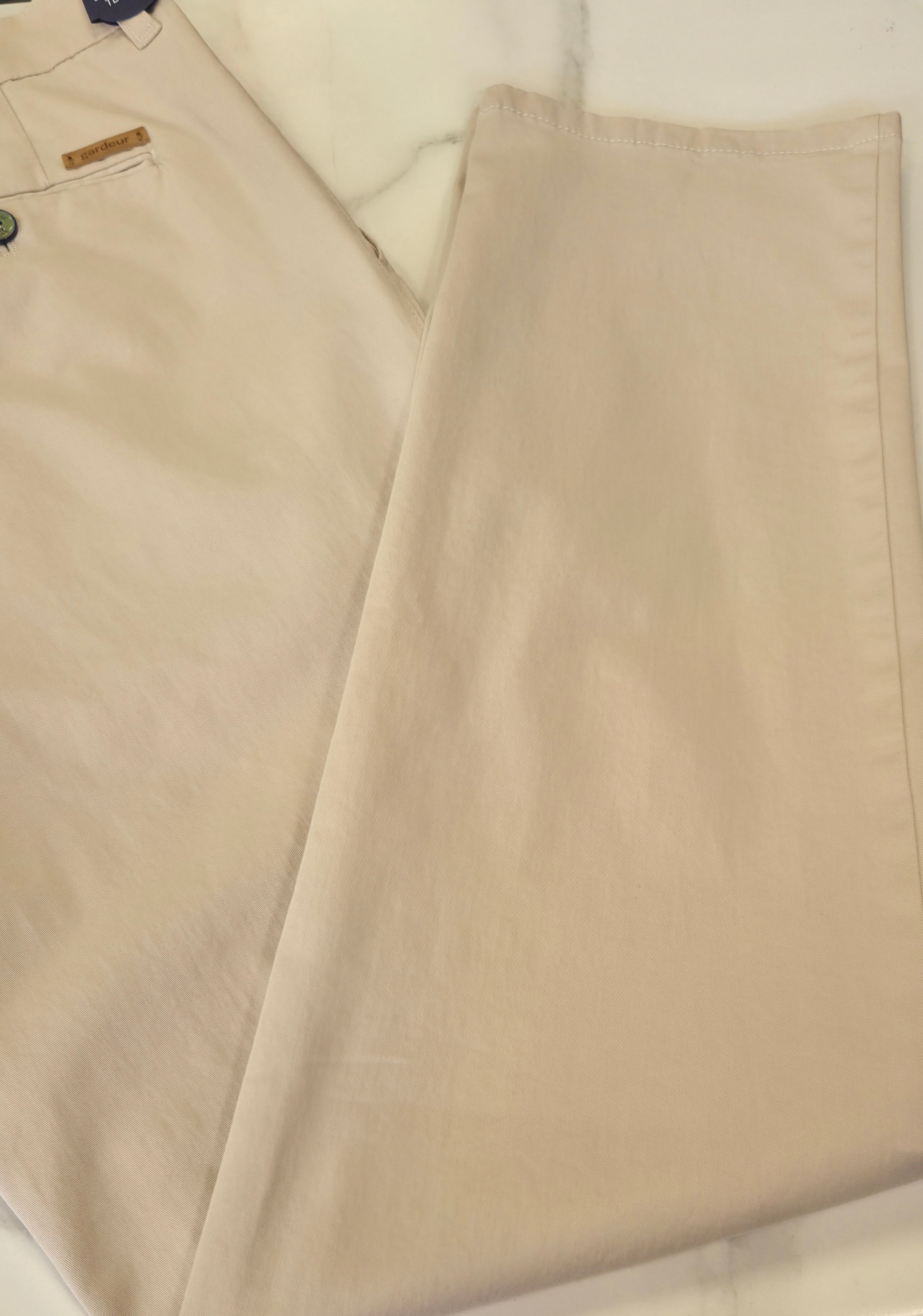 GARDEUR BONO SLIM CHINO TROUSER (412841/1016) - BEIGE