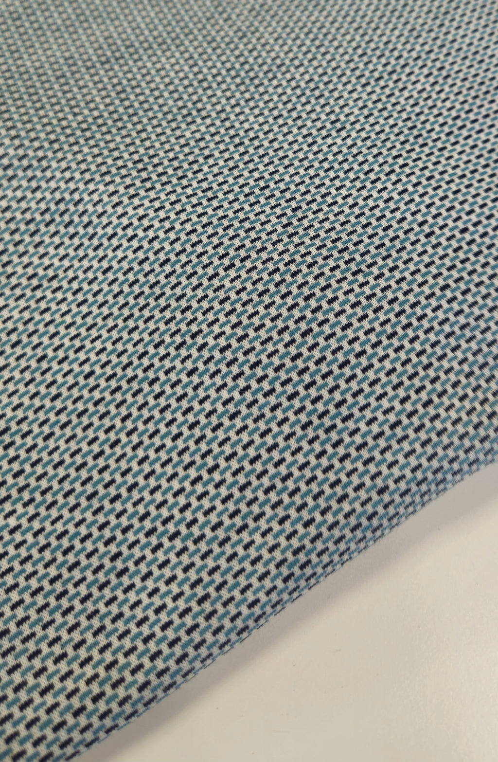 BUGATTI MERCERIZED COTTON POLOSHIRT - NAVY/TEAL