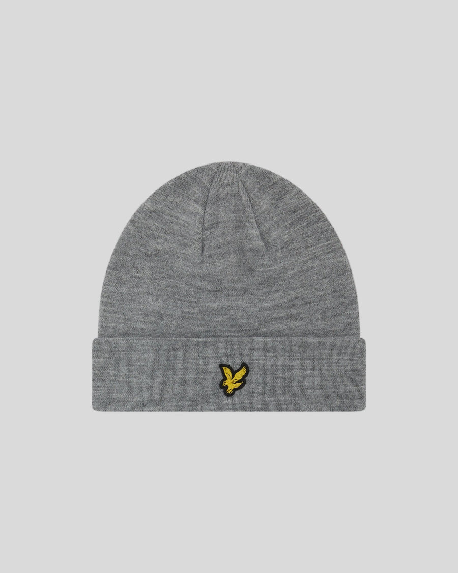 LYLE & SCOTT BEANIE HAT - GREY