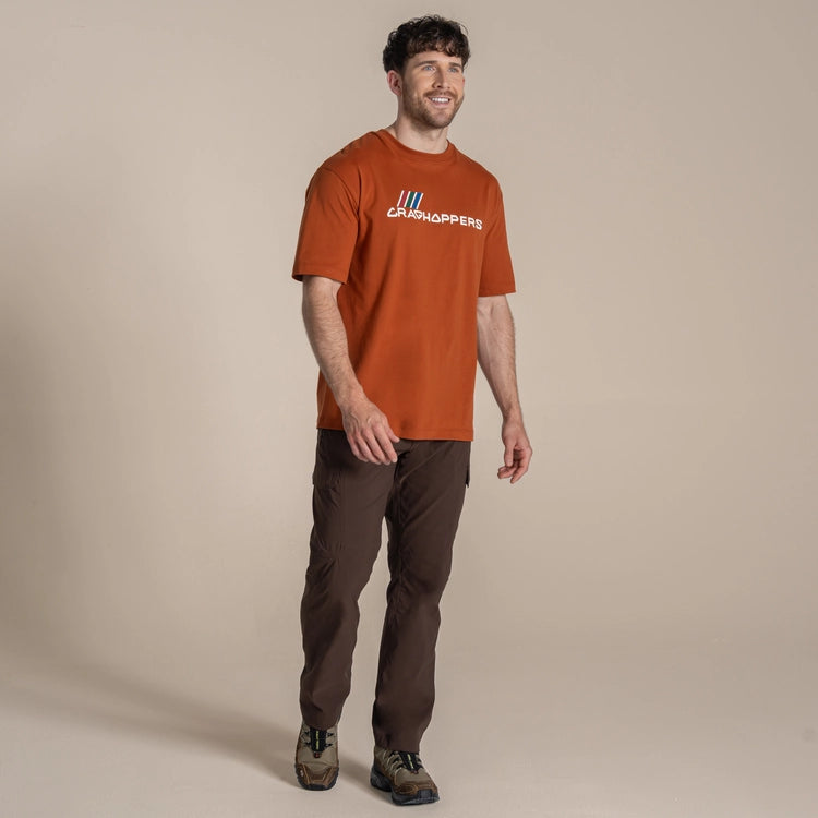 CRAGHOPPER LUCENT T-SHIRT - RUST