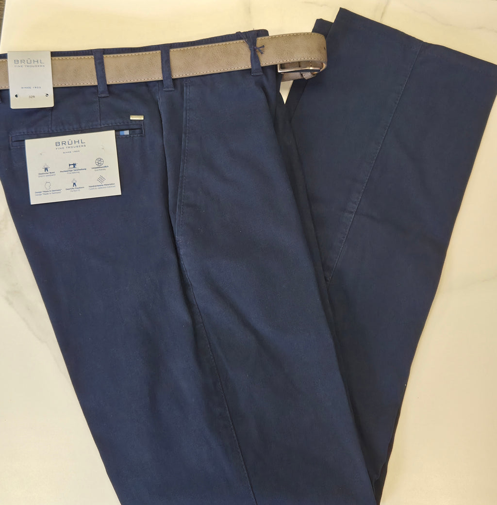BRUHL PARMA B TROUSER (186480-092/690) - NAVY