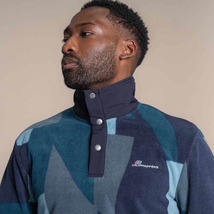 CRAGHOPPER DEWLISH FLEECE - NAVY/GREY