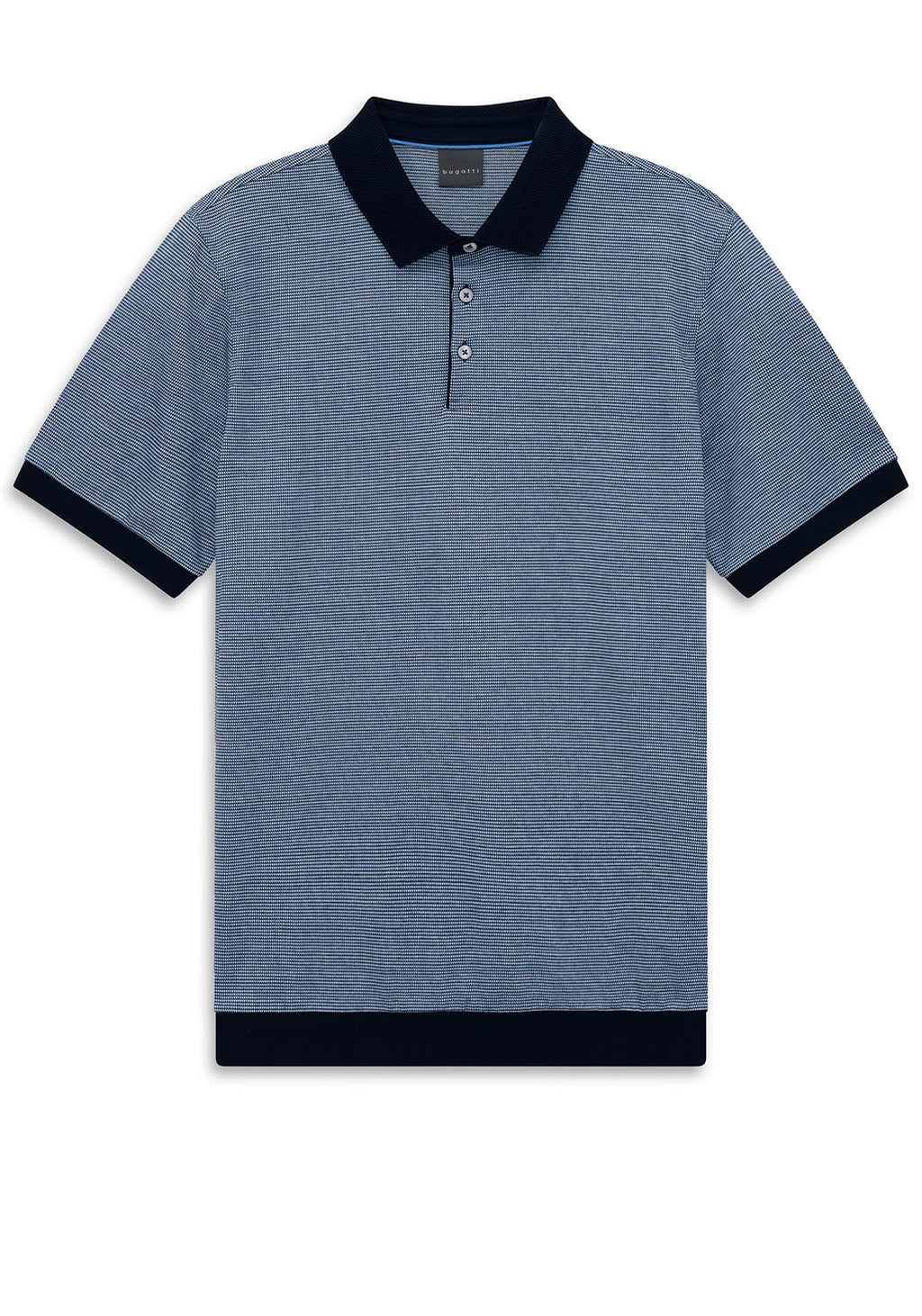 BUGATTI POLO SHIRT (15107E/320) - BLUE/NAVY