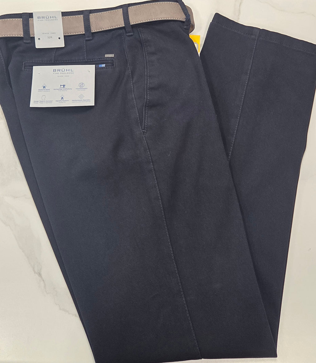 BRUHL PARMA B TROUSERS (0585-186550-092) - NAVY