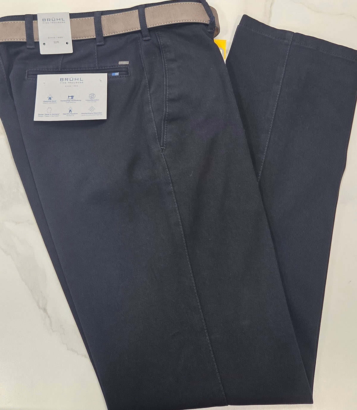 BRUHL PARMA B TROUSERS (0585-186550-092) - NAVY