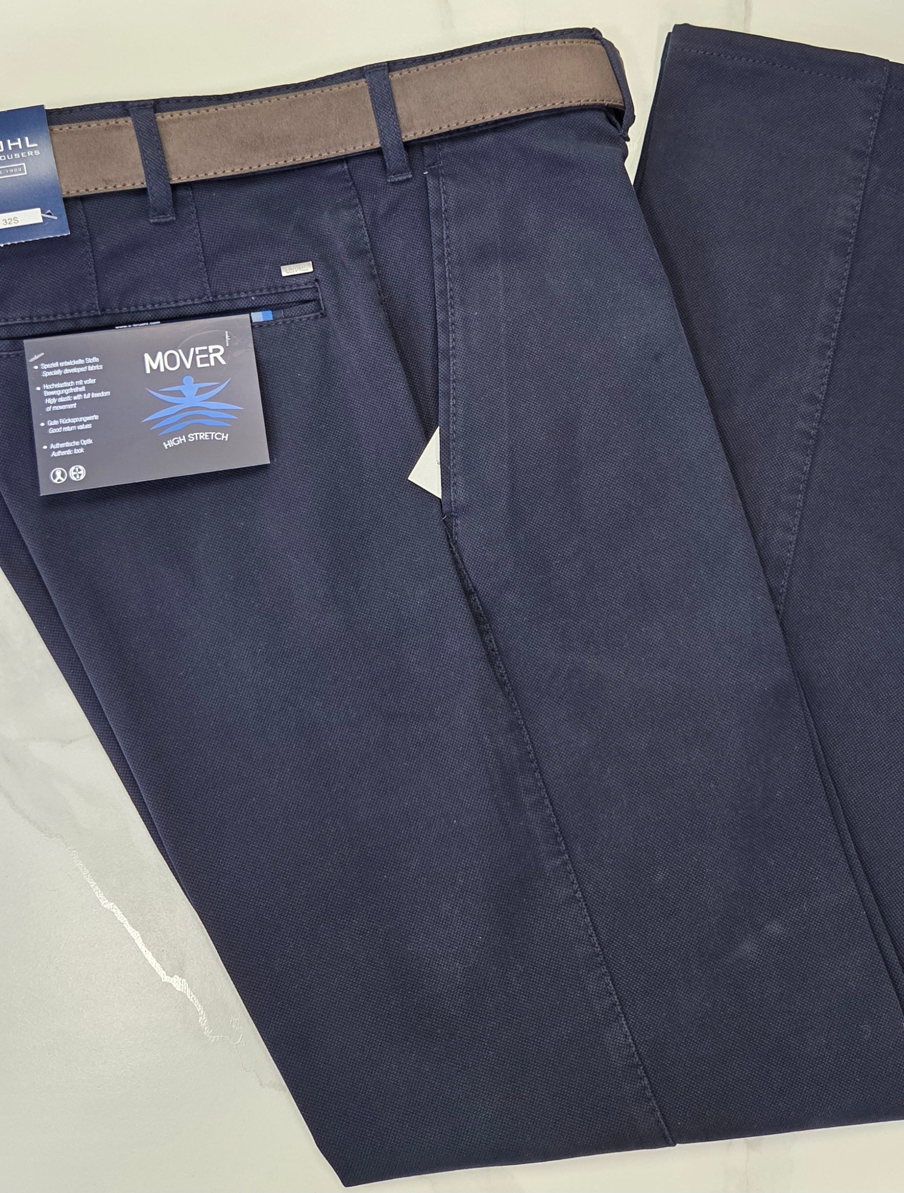 BRUHL PARMA B TROUSER (186610/690) - NAVY