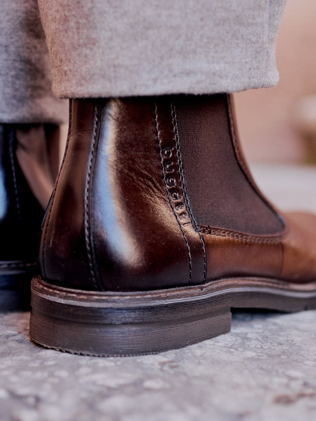 BUGATTI MERLO BOOT (311-A9E34-1111/6361) - BROWN