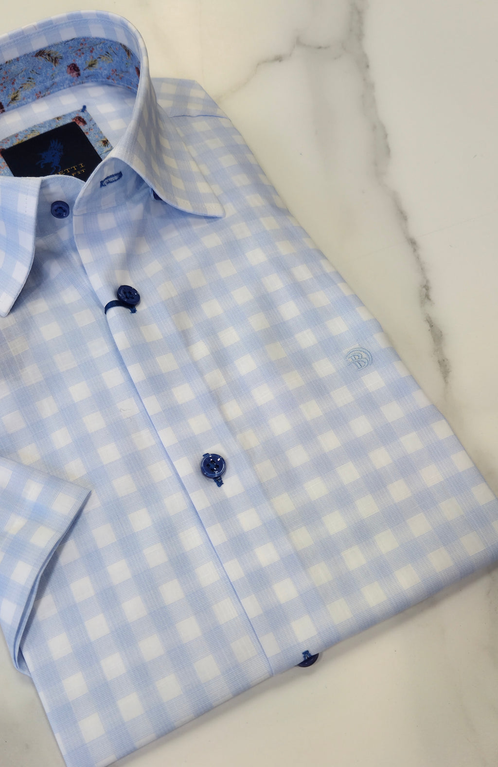 BENETTI LUSO S/S SHIRT - SKY BLUE