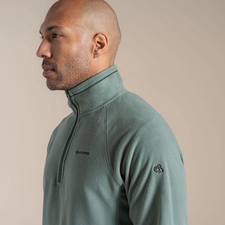 CRAGHOPPER COREY 1/2 ZIP FLEECE - GREEN