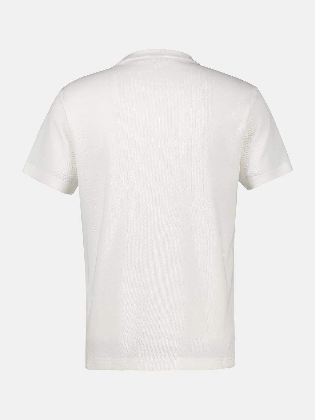 LERROS TEXTURED CREW T-SHIRT- WHITE