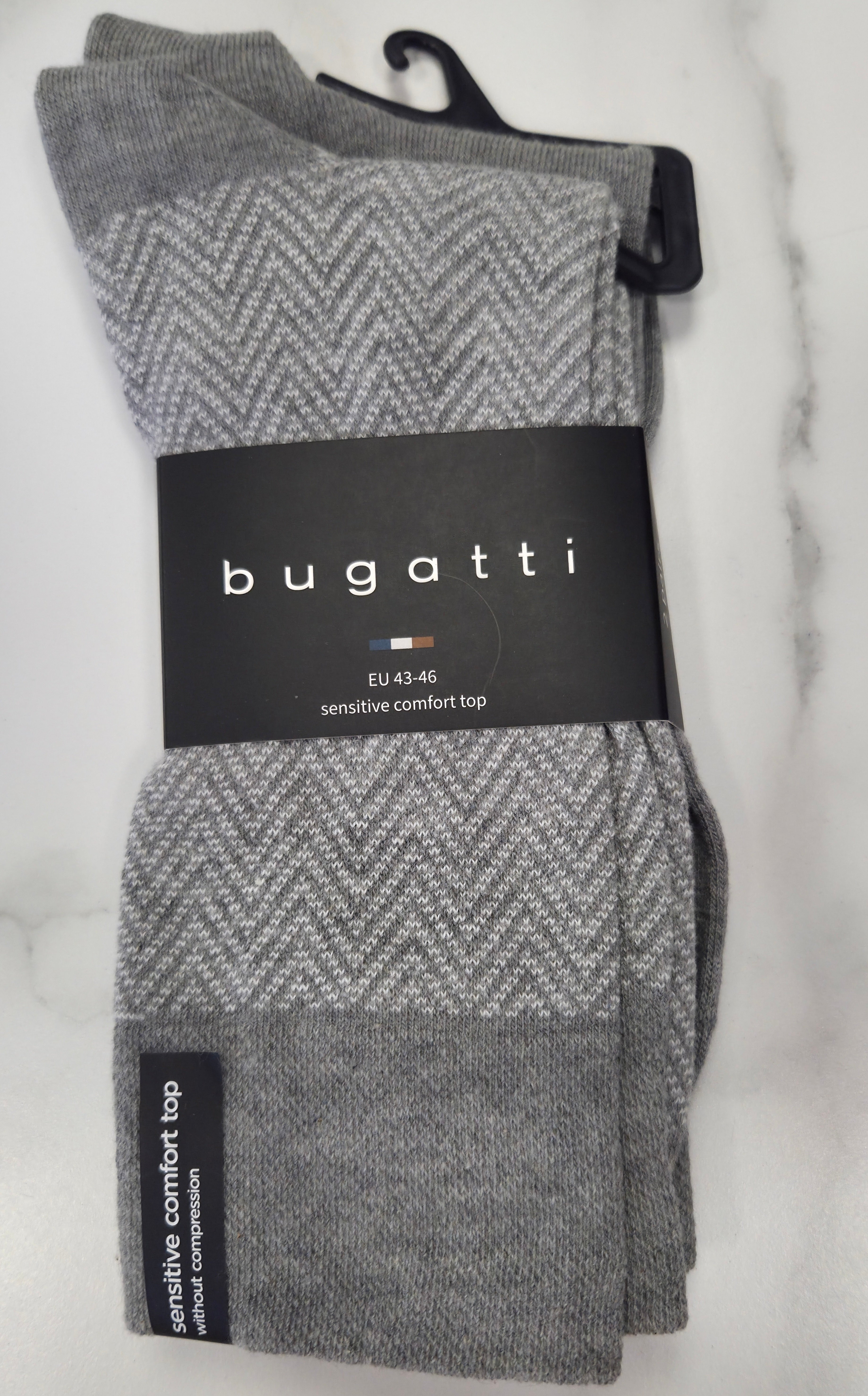 BUGATTO 2 PACK SOCK (6130) - GREY
