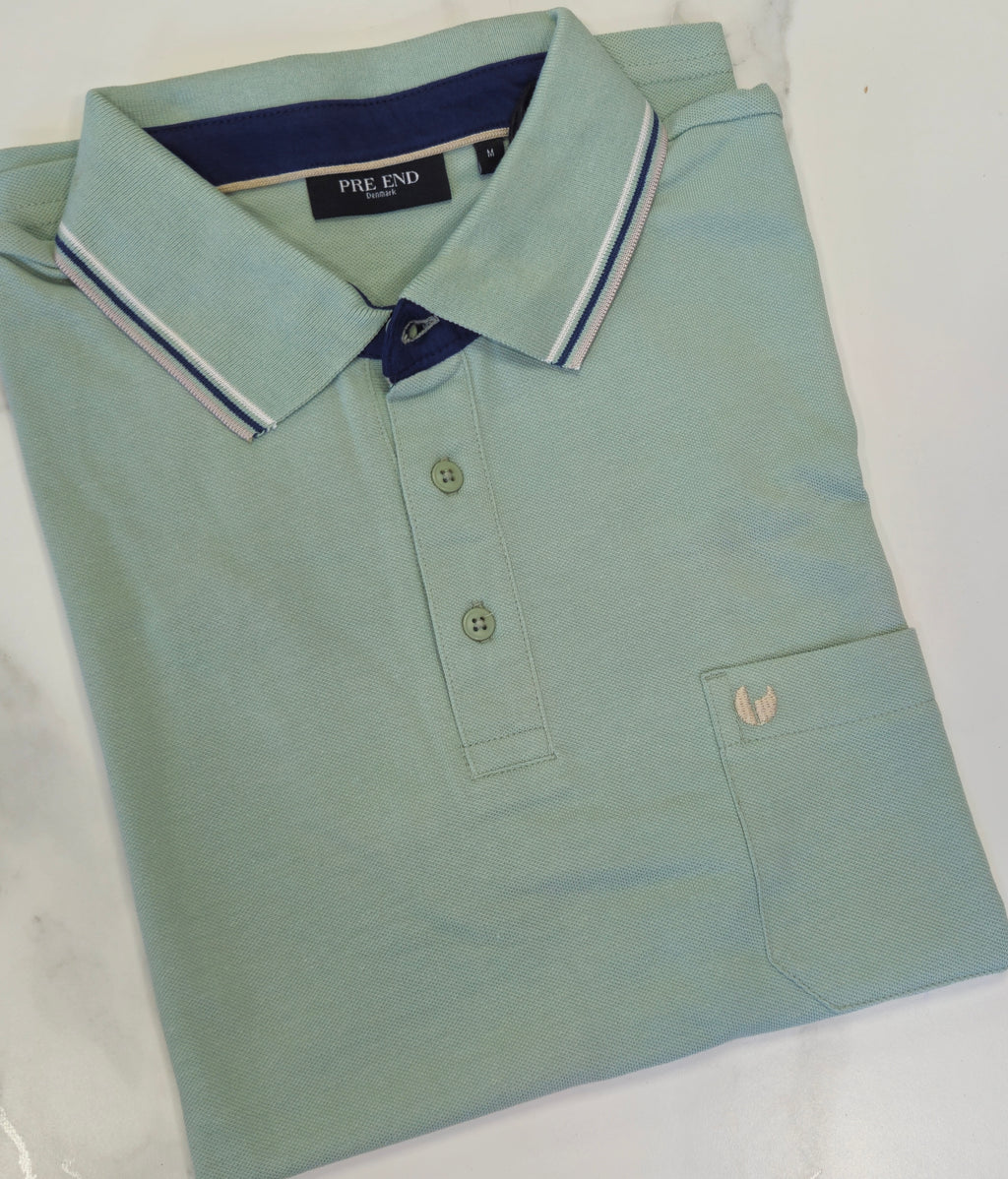PRE END VERONA POLOSHIRT - MINT GREEN
