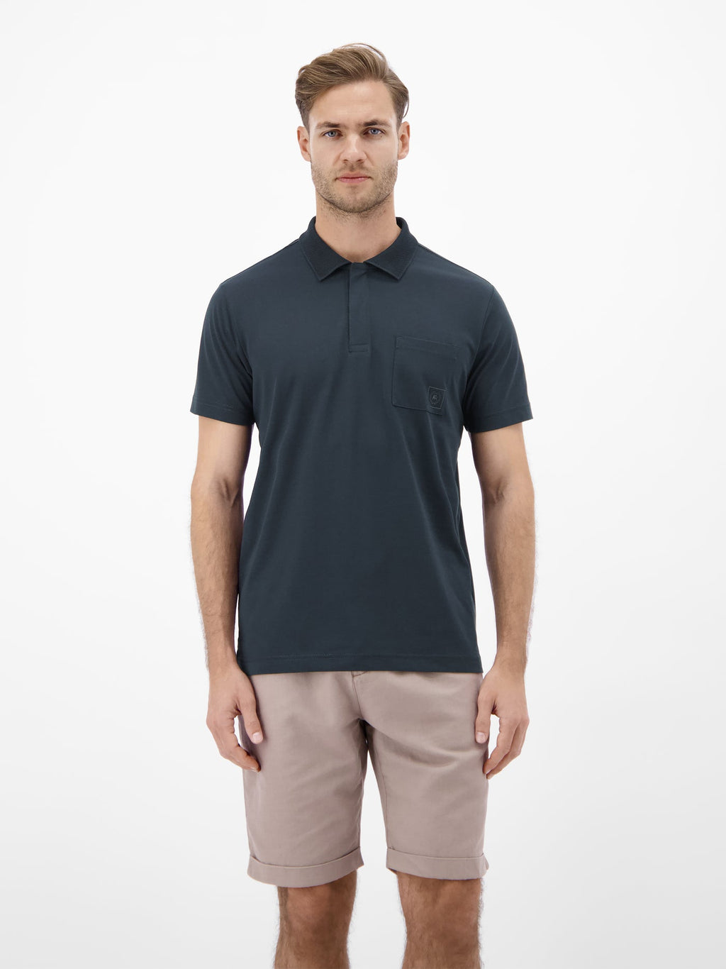 LERROS PERFORMANCE POLO SHIRT - NAVY