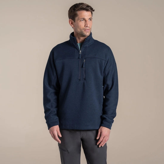 CRAGHOPPER TORNEY 1/4 ZIP FLEECE - NAVY