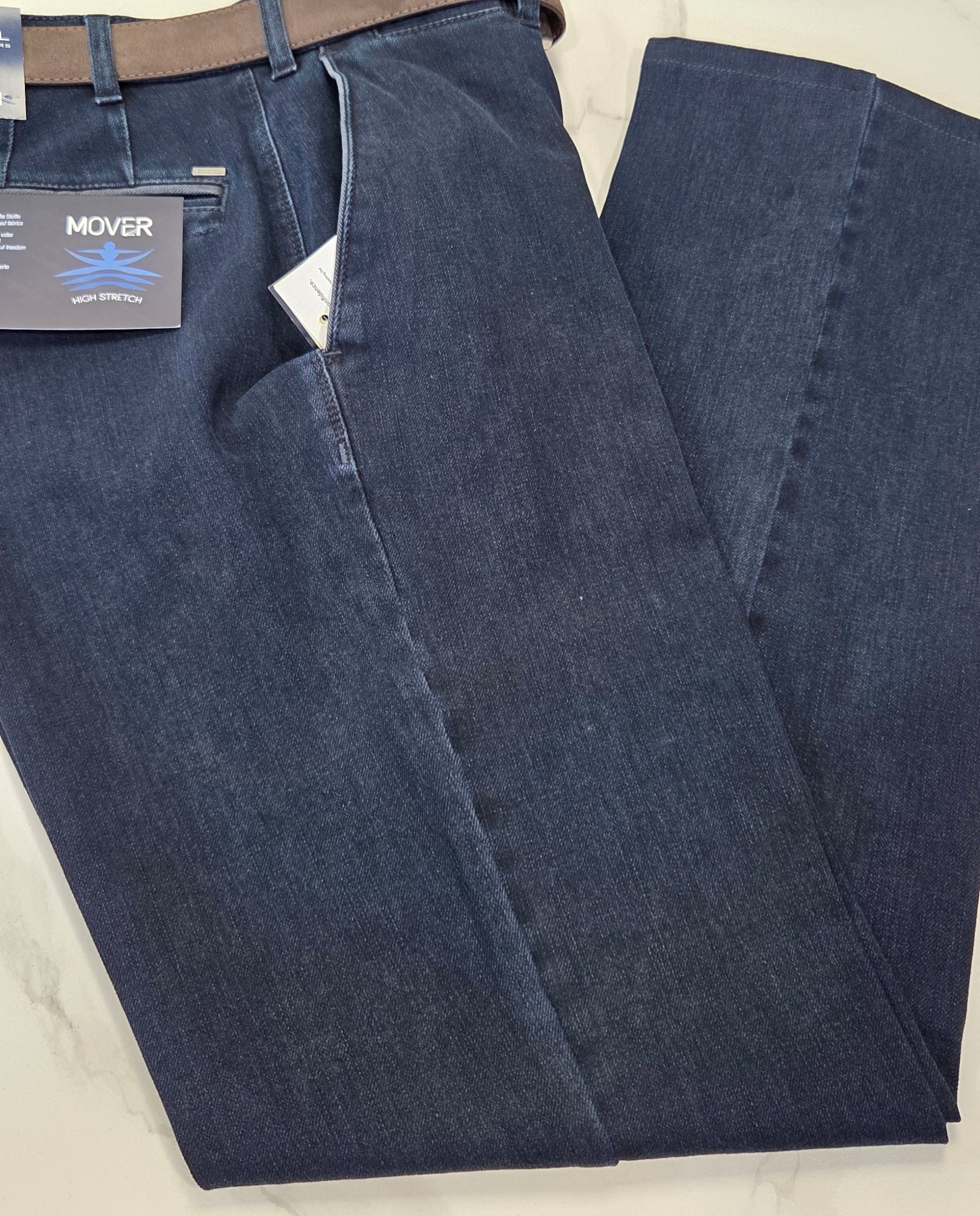 BRUHL VENICE MOVER  DENIM TROUSER (1098-191310-092/934) - DARK DENIM