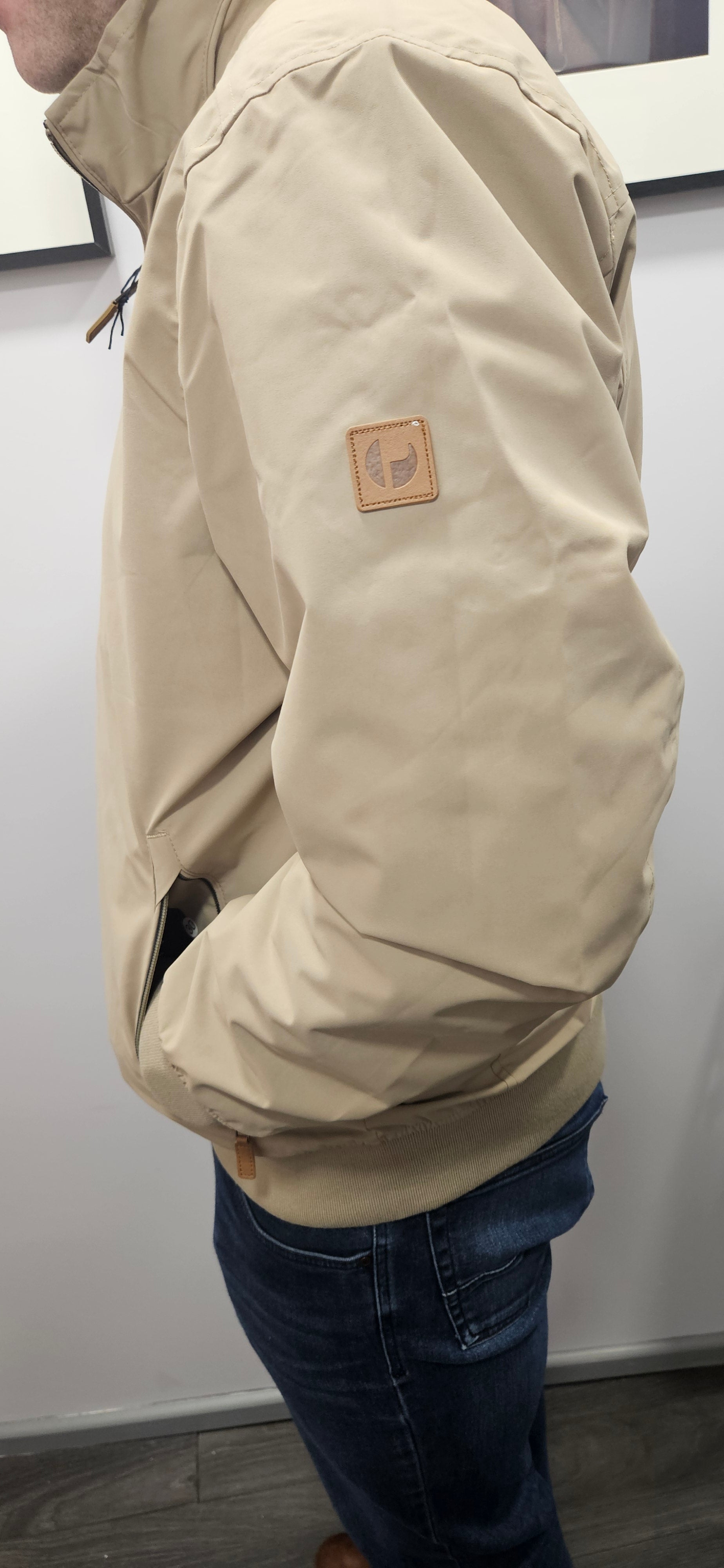 PRE END MALROY JACKET - STONE
