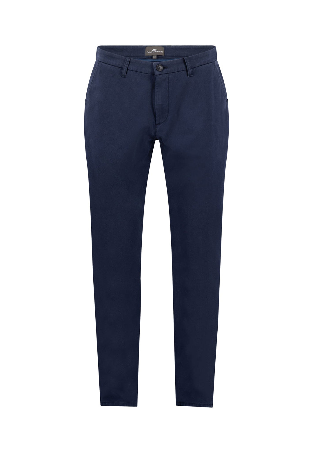 FYNCH HATTON STRETCH CHINO (16132802/688) - NAVY