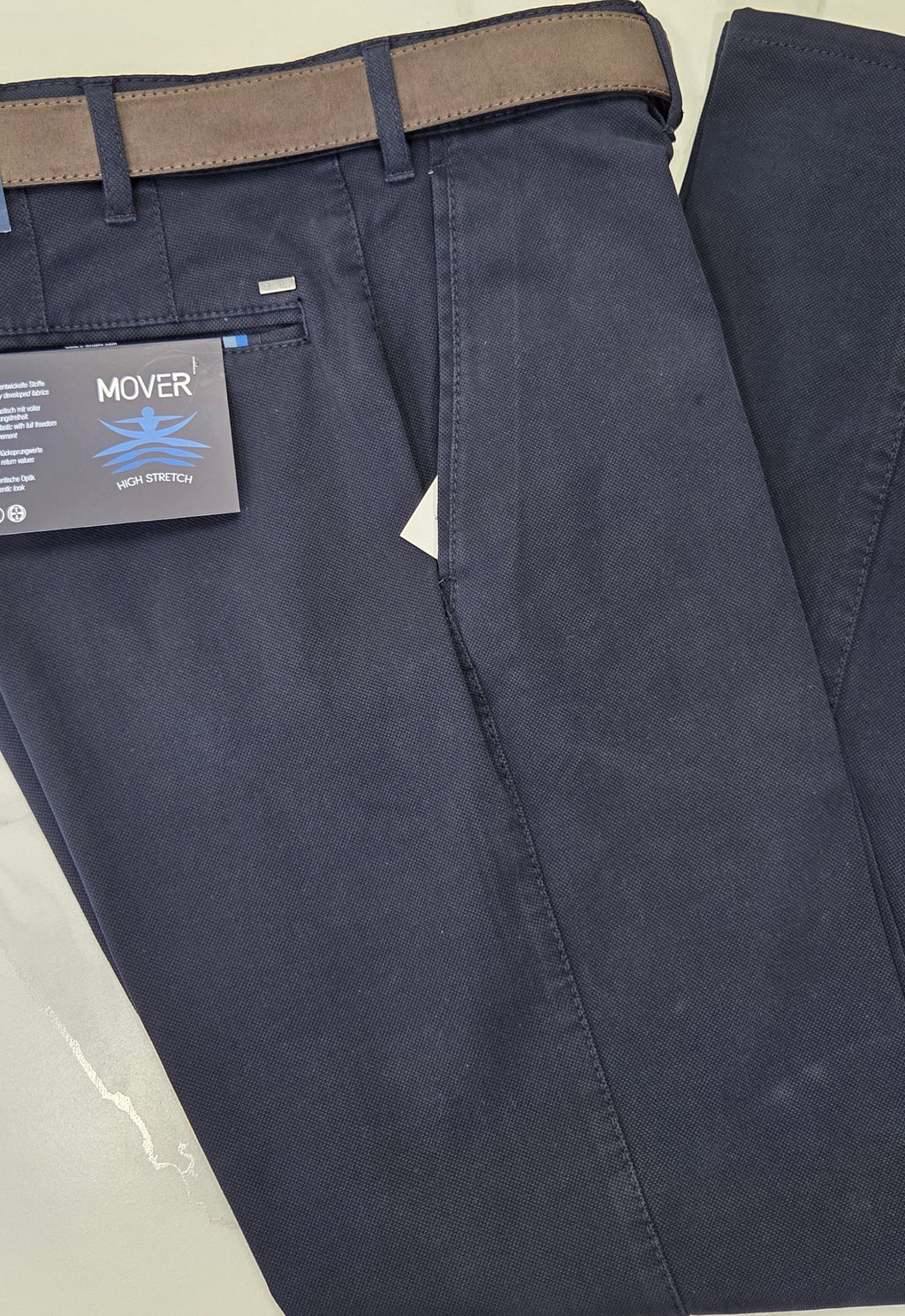 BRUHL PARMA B TROUSER (186610/690) - NAVY