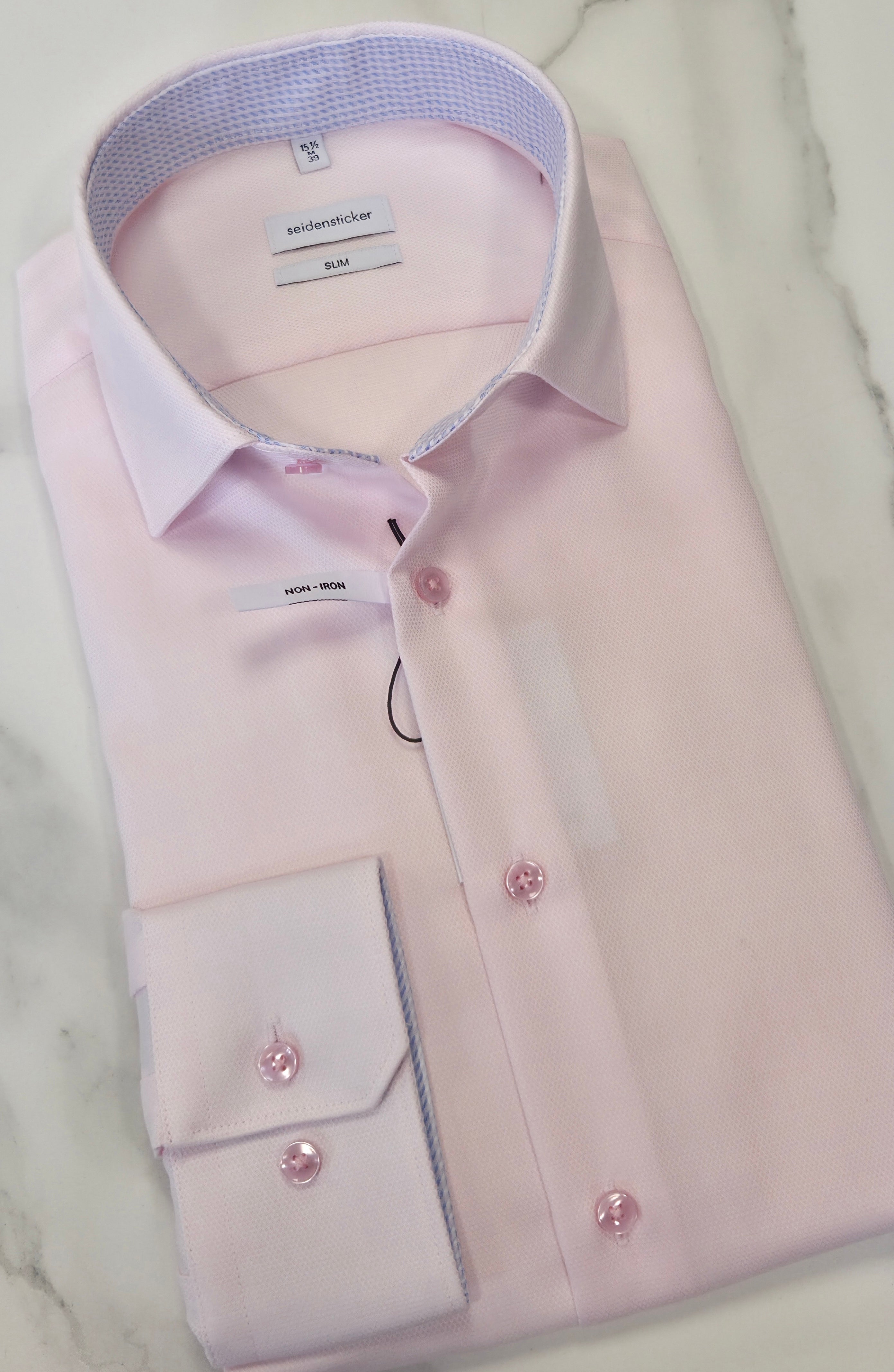 SEIDENSTICKET SLIM FIT L/S SHIRT (01.849981) - PINK