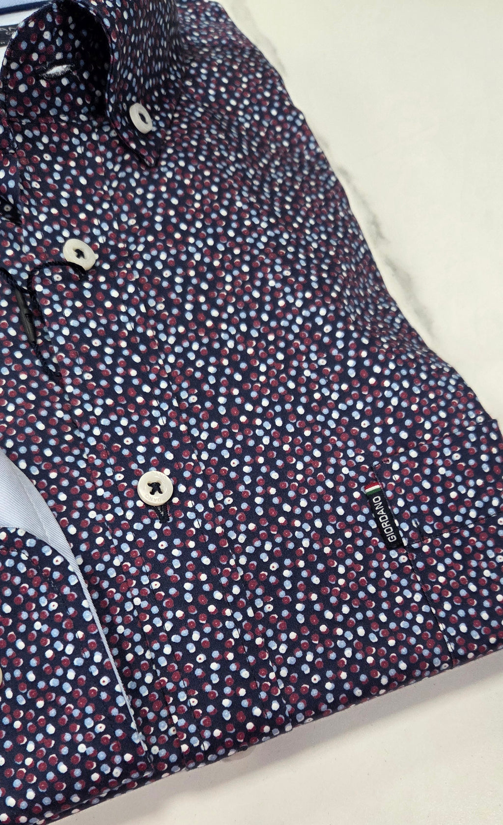 GIORDANO DINO SPOT L/S  (627032/60) - MULTI