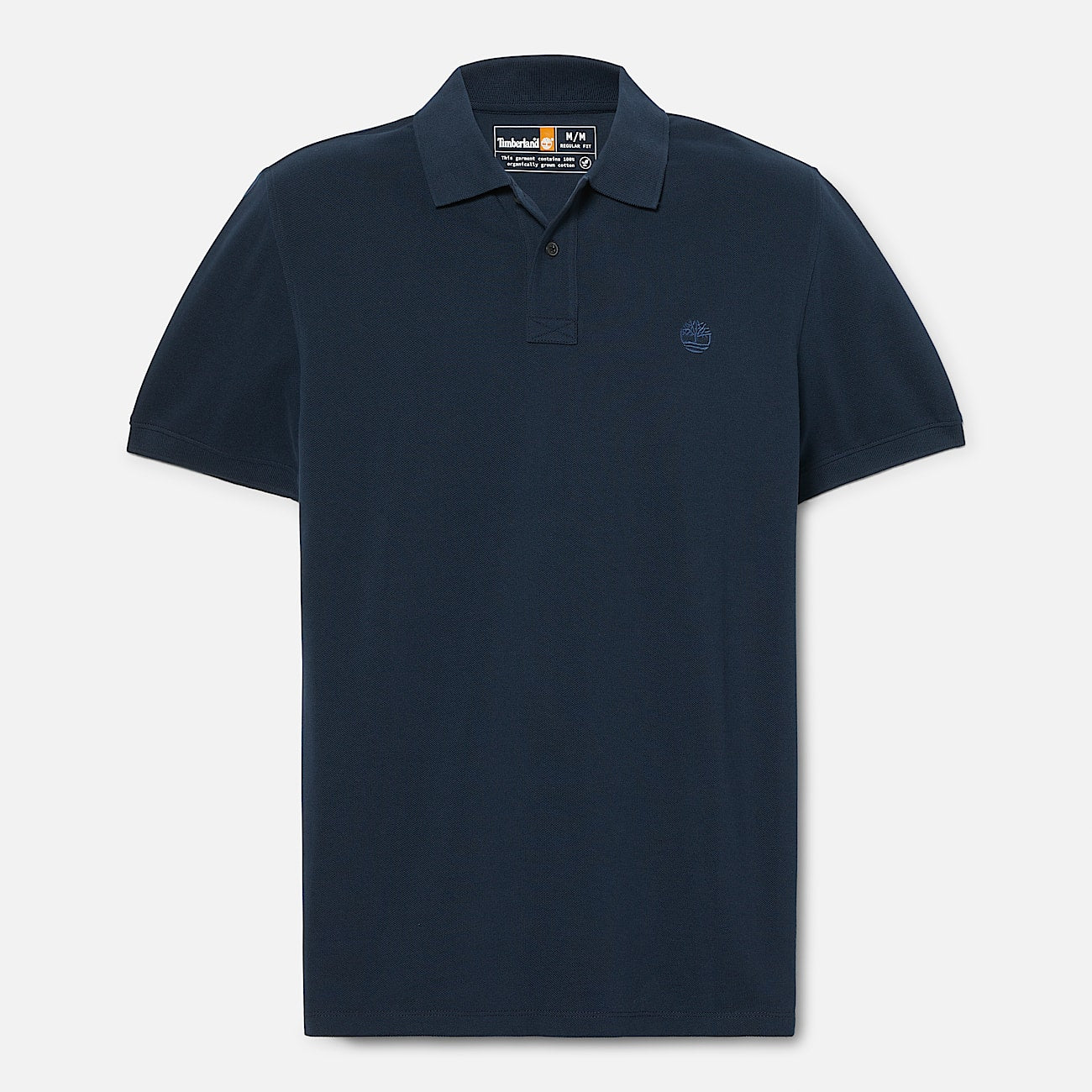 TIMBERLAND PIQUE POLO SHIRT  - NAVY