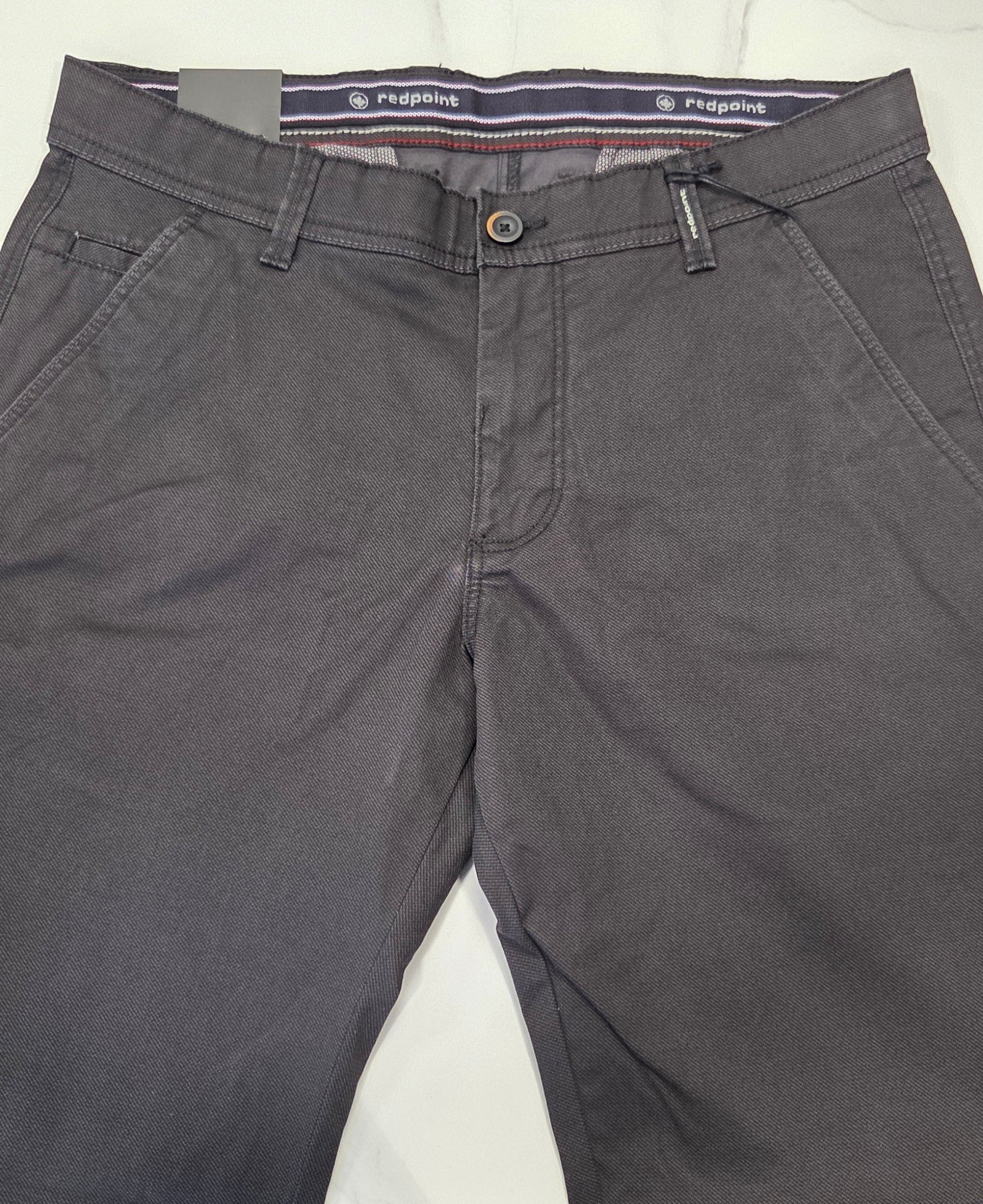 REDPOINT ODESSA RELAXED FIT CHINO (80098/7759/400-1100) -CHARCOAL