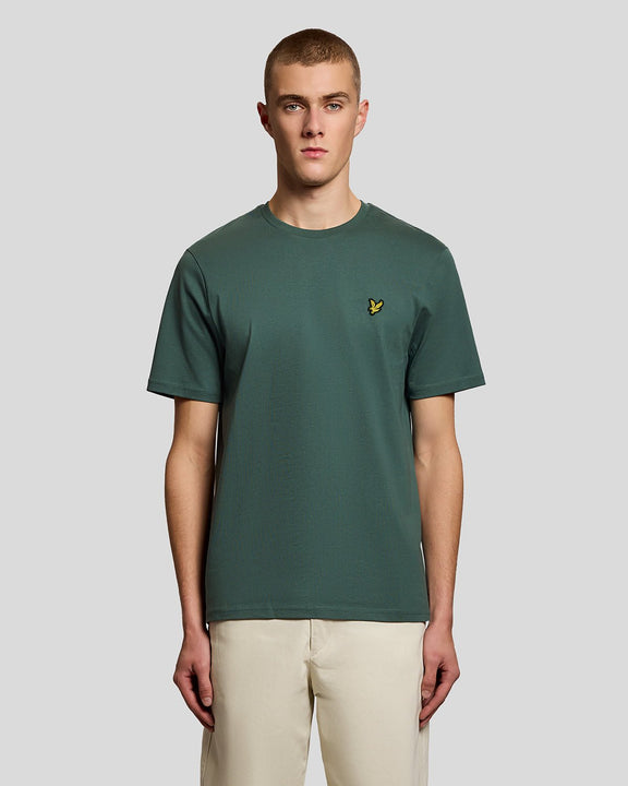 LYLE & SCOTT CORE T-SHIRT  - GREEN