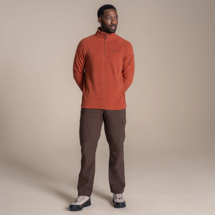 CRAGHOPPERS COREY FLEECE - RUST